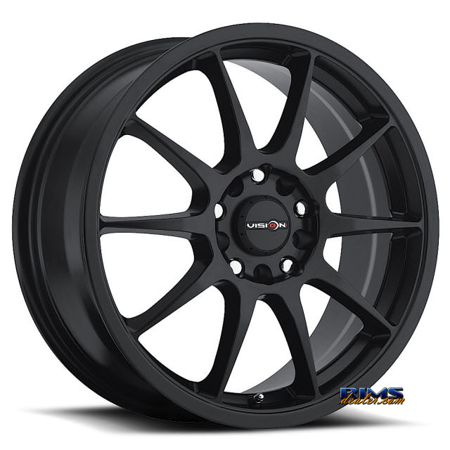 Pictures for Vision Wheel Venom 425 black flat